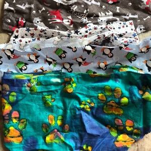 Assorted dog bandanas